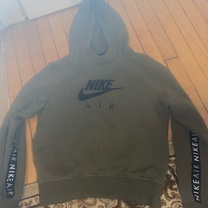 Dark green Nike hoodie